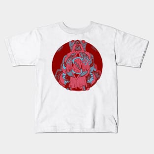 Pastel Tones Circle of Ornament Kids T-Shirt